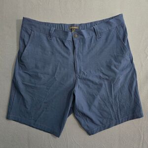 Banana Republic Golf Shorts Men 40 Navy Motion Tech Hybrid Stretch Performance